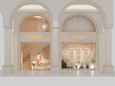 欧式美容院门头