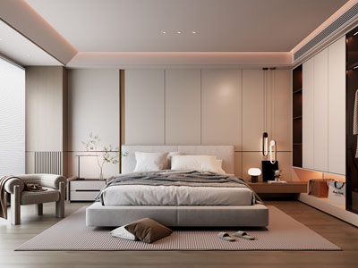 现代卧室