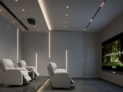 现代影音室 视听室