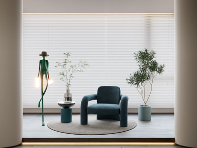 现代休闲椅子 边几