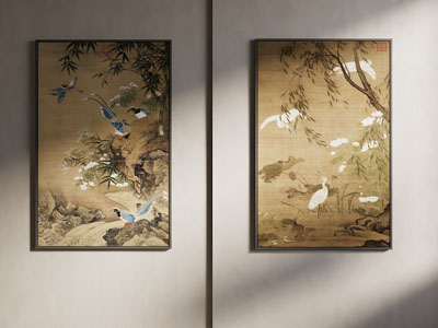 新中式装饰挂画