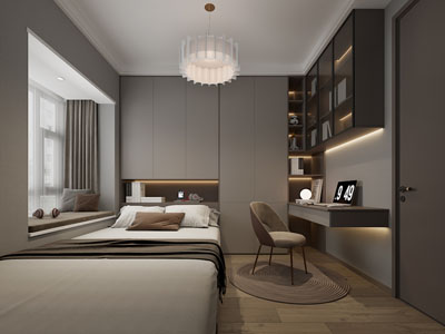 现代榻榻米卧室