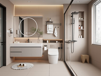 现代卫浴间 洗手间