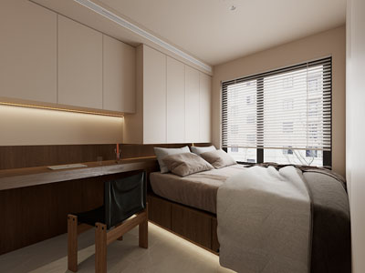 现代榻榻米卧室