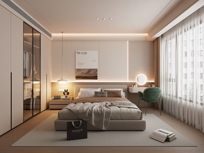 现代卧室
