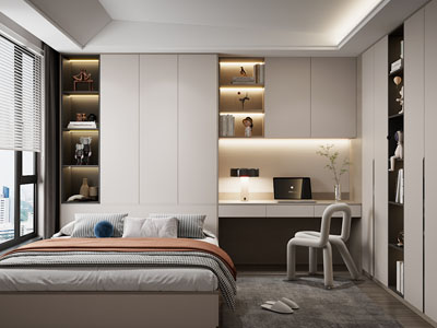 现代榻榻米卧室