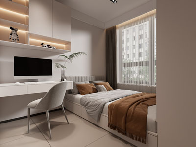 现代榻榻米卧室