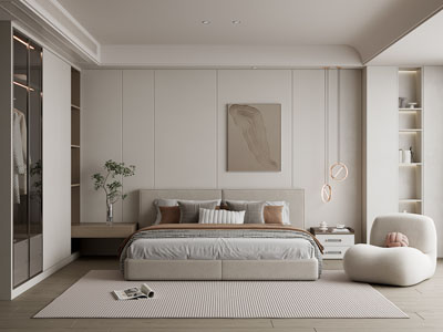 新中式卧室