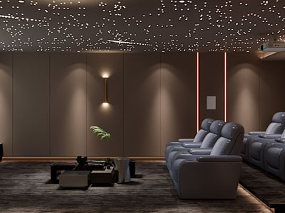 现代视听室 影音室