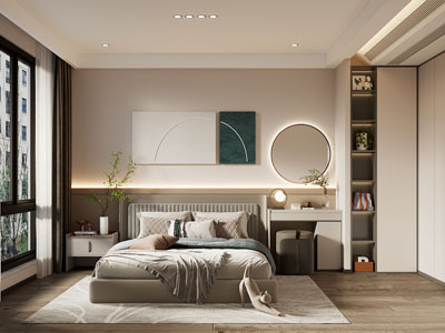 现代卧室