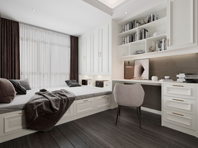 北欧榻榻米卧室