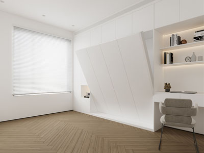 现代多功能书房