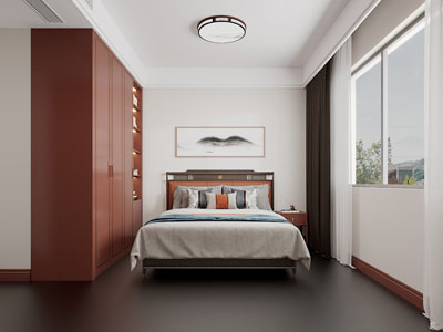 新中式卧室