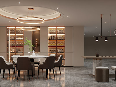 现代酒店包厢包间3d模型 现代酒店包厢包间