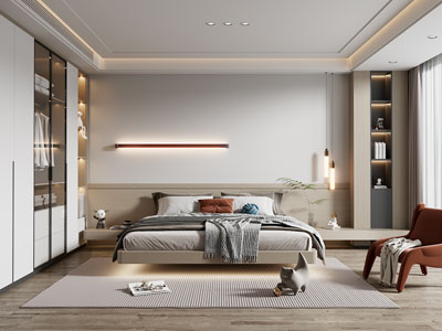 现代卧室