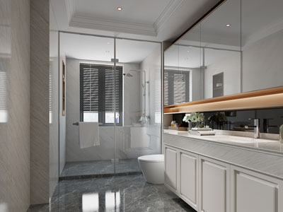 现代卫浴间 洗手间