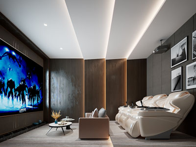 现代视听室 影音室