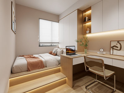 现代榻榻米卧室