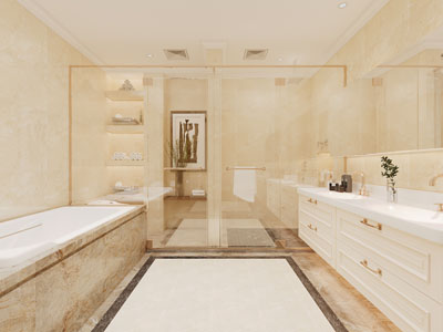 欧式卫浴间 洗手间