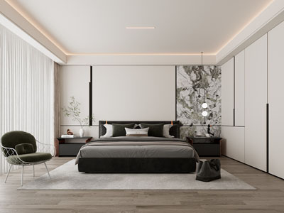 现代卧室