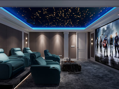 现代视听室 影音室