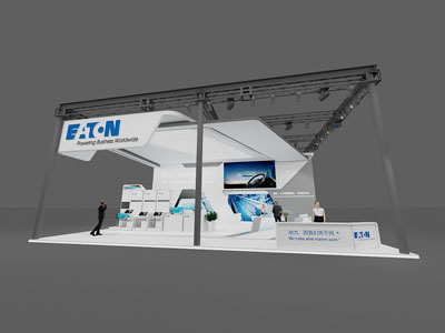 现代科技展厅展览3d模型 现代科技展厅展览