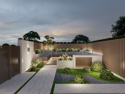 新中式庭院景观园艺小品