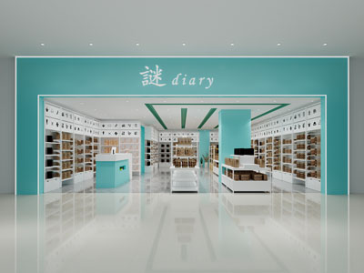 现代饰品专卖店门头