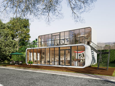 现代咖啡厅门头