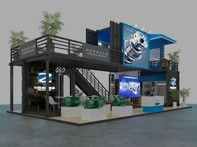 现代工业产品展厅展览3d模型 现代工业产品展厅展览