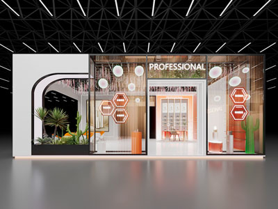 现代美容院门头