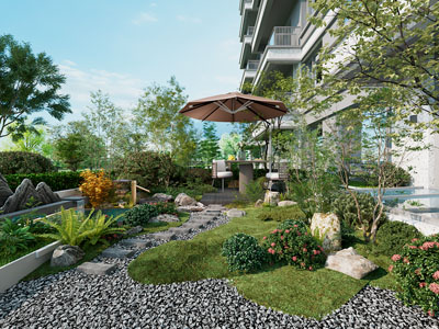 现代庭院景观园艺小品