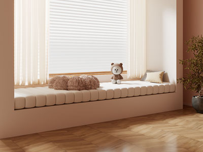 现代飘窗3d模型 现代飘窗