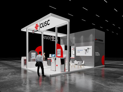 现代中国联通展厅展览3d模型 现代中国联通展厅展览