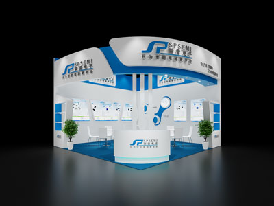 现代电子科技展厅展览3d模型 现代电子科技展厅展览