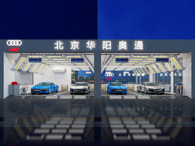 现代汽车展厅展览3d模型 现代汽车展厅展览