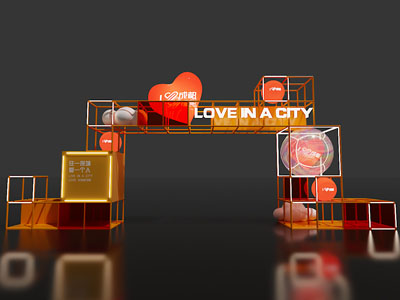 工业风loft活动大门3d模型 工业风loft活动大门