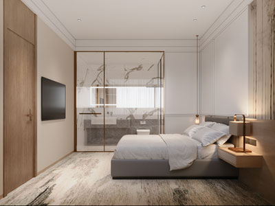 新中式卧室
