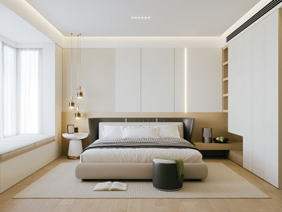 现代卧室