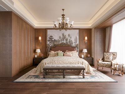 法式中古风卧室