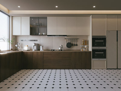 现代中古风厨房