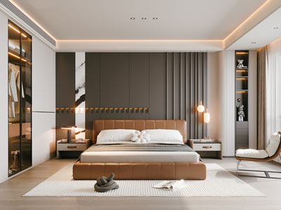 现代卧室