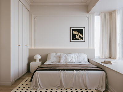 法式奶油风卧室