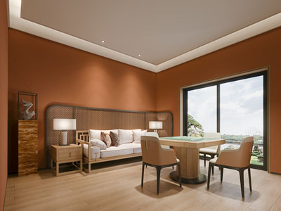 侘寂风中古风棋牌室 娱乐休闲室