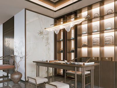 新中式书房