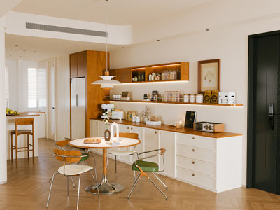 现代中古风餐厅