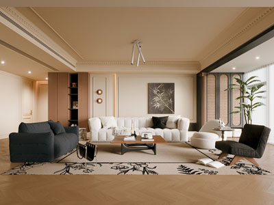 法式中古风客厅