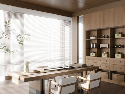 现代中古风茶室