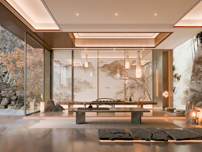 新中式茶室
