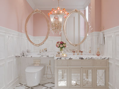 现代轻奢卫浴间 洗手间